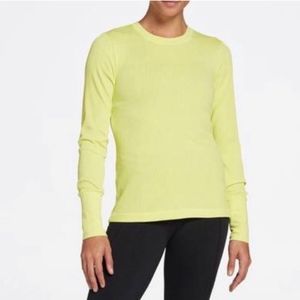 CALIA by Carrie Underwood Yellow Long Sleeve Tee